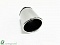 Насадка глушителя круглая, со скосом, 90 мм