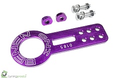 Крюк буксировочный BENEN, прямой, фиолетовый