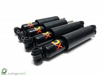 Амортизаторы FOX масло - 50 мм, ВАЗ 2101, 2102, 2103, 2104, 2105, 2106, 2107, комплект