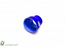 Патрубок силиконовый, Samco, переход 70-80 мм, синий