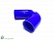 Патрубок силиконовый, Samco, 135 гр, 63 мм, синий