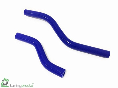 Патрубки охлаждающей жидкости ВАЗ 2170, синие, комплект