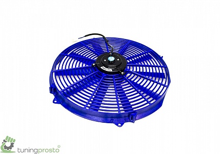 Вентилятор охлаждения повышенной производительности 40 см, синий
