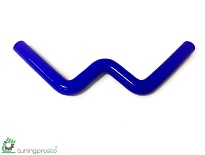 Патрубок армированный, W-образный 20 мм, синий