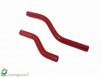 Патрубки охлаждающей жидкости ВАЗ 2170, красные, комплект