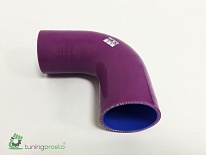 Патрубок силиконовый, 90°, 51 мм, фиолетовый