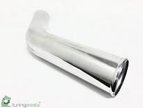 Труба алюминиевая 89 мм, 45 гр