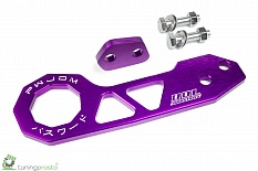 Крюк буксировочный JDM, угловой, фиолетовый